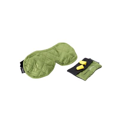 COCOON - Premium - Eye Shade, Sleep Eye Mask for Men Women, Light Blocking, Foam Ear Plugs - Wasabi