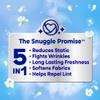 Snuggle Dryer Sheets, Long Lasting Fresh and Clean Scent, Laundry Fabric Softener, Control Static, Reduce Wrinkles, HE Safe, 200 Count view 3