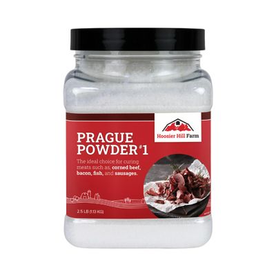 Hoosier Hill Farm Prague Powder No.1 Curing Salt, No Color Added, 2.5LB (Pack of 1)