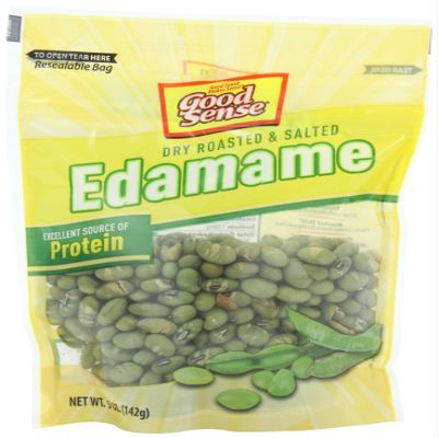 Good Sense Edamame, Dry Roasted and Salted, 5 Ounce (Pack of 12)