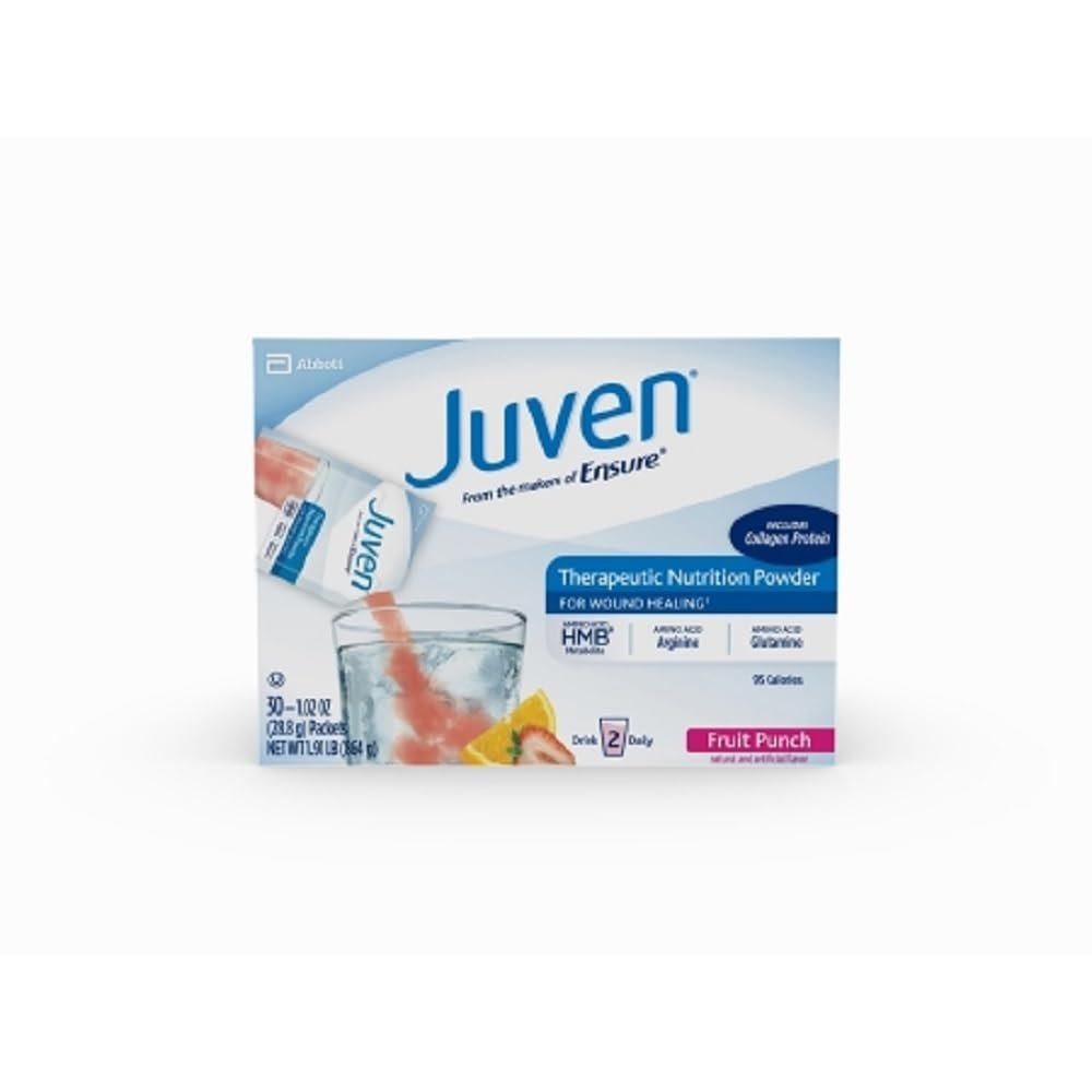 Medline Juven Powder Nutritional Supplement (Fruit Punch, Packaging : 30EachCarton)