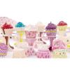 100 Maxi-Muffin Paper Cases with Perforated Edges (Perfect Paisley) view 4