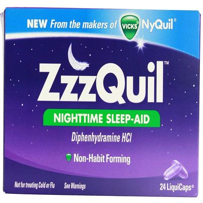 ZzzQuil Nighttime Sleep-Aid, LiquiCaps 24 ea ( Pack of 6)