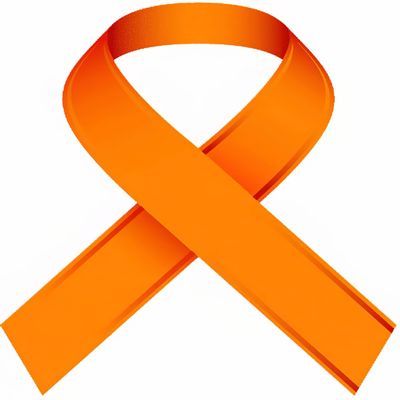 3" Round ~ Orange MS Ribbon ~ Edible Cake/Cupcake Topper!!!