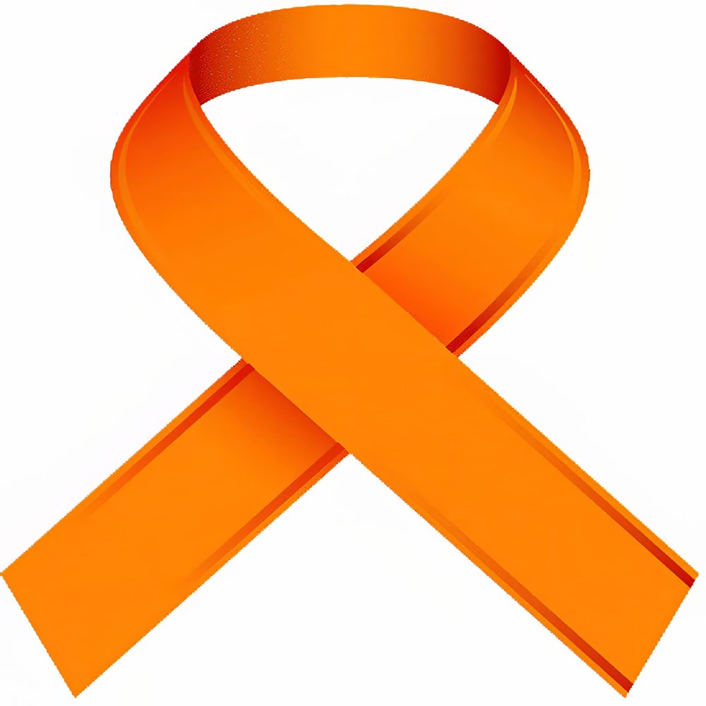 3" Round ~ Orange MS Ribbon ~ Edible Cake/Cupcake Topper!!!