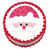 3" Round ~ Santa Face Christmas ~ Edible Cake/Cupcake Topper!!! view 1
