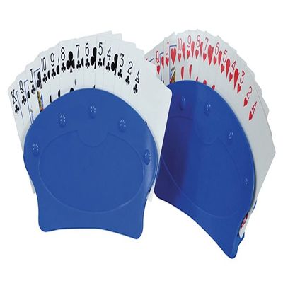 Aidapt Set of Two Playing Card Holders. Ideal for Those with Limited Dexterity. Hands-Free Games Set and Will Hold up to 15 Standard Playing Cards Each. Please Note: Playing Cards not Supplied.
