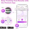 Easy@Home Ovulation Test Strips and Pregnancy Test Strips Combo Kit, Package May Vary (100LH+20HCG) view 4