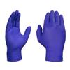 AMMEX Indigo Nitrile Exam Gloves, 3 Mil, Latex Free, Powder Free, Textured, Disposable, Non-Sterile, Food Safe view 2