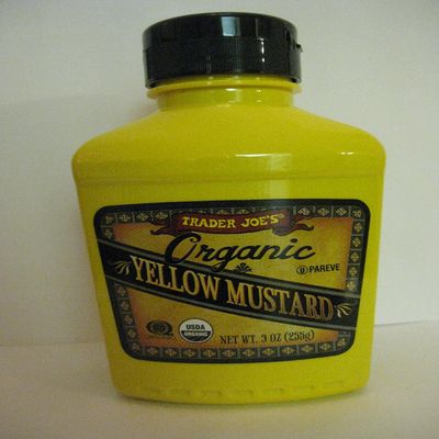 4 Pack Trader Joe's Organic Yellow Mustard