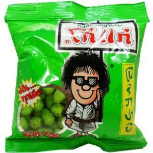 Koh-kae Snack Peanut Nori Wasabi Flavour Coated 43 G ( 1.51 Oz) X 2 Bags