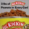 ASS KICKIN Habanero Pepper Spicy Hot Peanuts  3 LB - Perfect Premium Hot and Spicy Peanuts - Ultimate Spicy Snack Gourmet Gift Hottest Peanuts - Try if you dare! view 2