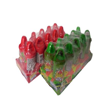 Lucas Muecas (Lollipop with Chili Powder) Mix Cherry & Cucumber 20 Ct