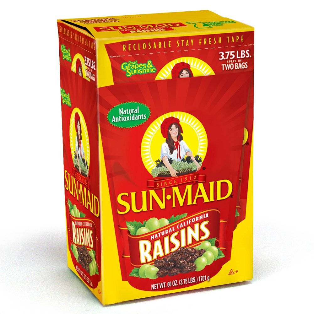 SCS Sun-Maid Raisins - 30 oz. - 2 ct.