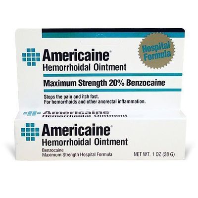 Americaine Hemorrhoidal Ointment, 1-Ounce Boxes (Pack of 6)