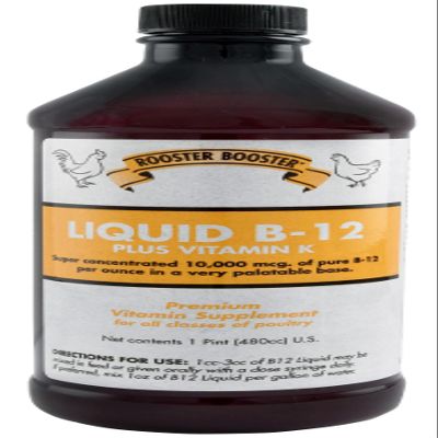 Rooster Booster B-12 Liquid, 16-Ounce