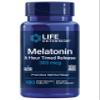 Life Extension Melatonin 6 Hour Timed Release, 300 mcg, Extended-Release Formula for Gentle Sleep Support, Healthy circadian Rhythms, Cellular Defense, Gluten-Free, Non-GMO, Vegetarian, 100 Tablets view 1