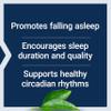Life Extension Melatonin 6 Hour Timed Release, 300 mcg, Extended-Release Formula for Gentle Sleep Support, Healthy circadian Rhythms, Cellular Defense, Gluten-Free, Non-GMO, Vegetarian, 100 Tablets view 4