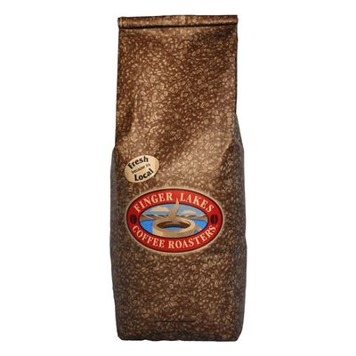 Finger Lakes Coffee Roasters, Organic Jamaican Me Crazy Decaf Coffee, 100% Organic/Fair Trade, Ground, 5-pound bag