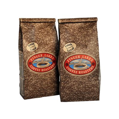 Finger Lakes Coffee Roasters, Snickercookie Coffee, Whole Bean, 16-ounce bags (pack of two)