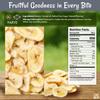 Oh! Nuts Dried Banana Chips - Sweetened Dehydrated Banana Chips - 1 lb - Bulk Bag for Snacking and Baking view 2