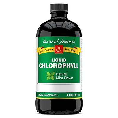 Bernard Jensen's Chlorophyll Liquid Mint Flavor -16 Fl Oz