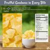 Oh! Nuts Dried Pineapple Chunks - Dried Pineapple - Pineapple Dried Fruit - 1 lb - Dehydrated Fruit with Less Sugar Added view 2