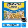 Maruchan Ramen Soy Sauce, Instant Ramen Noodles, Ready to Eat Meals, 3 Oz, 24 Count view 3