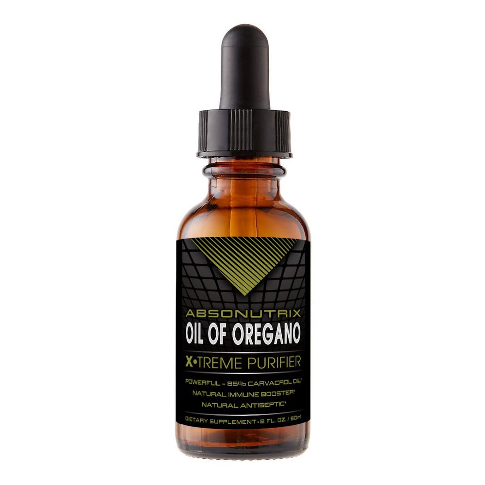 Absonutrix Oil of Oregano 43 mg, 540 Servings, 2 Oz Bottle, High Bioavailability, 85% Carvacrol Oil, Quick Absorption, Potent Ingredients, Cruelty-Free, Third-Party Tested, Non-GMO, Made in USA