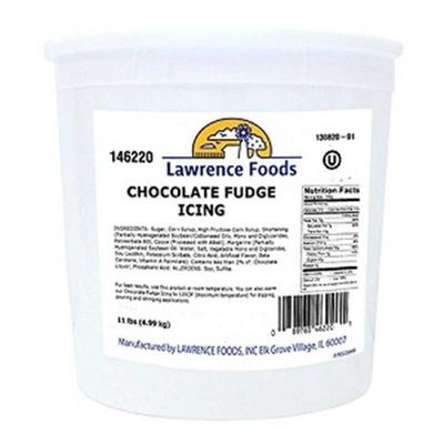 Chocolate Fudge Icing, 2 Pail Of 11 Lb Each