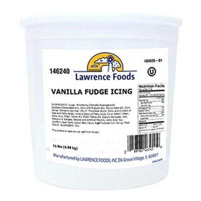 Vanilla Icing, 2 Pail Of 11 Lb Each