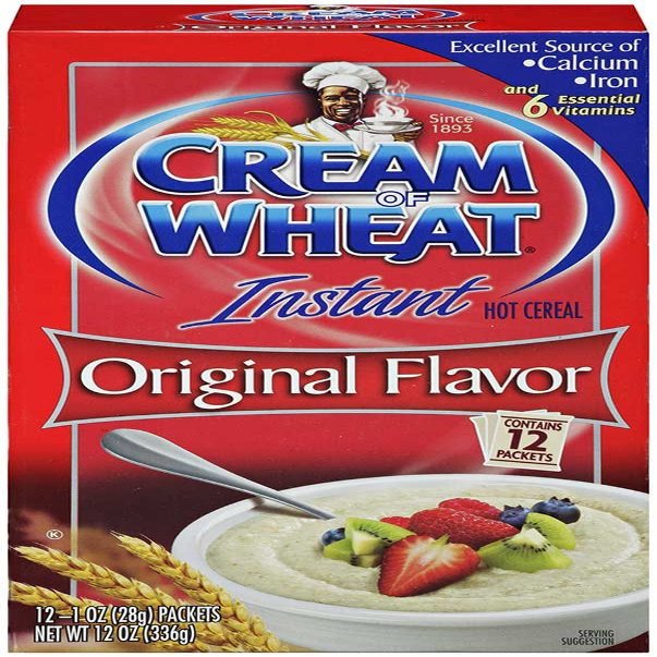 B and G Cream of Wheat Original Instant Cereal, 1 Ounce -- 144 per case.