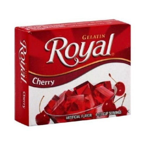 Royal Cherry Gelatin, 24 Ounce -- 12 per case.