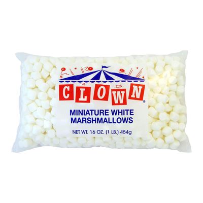 Clown Mini Marshmallows 12 16oz Bags