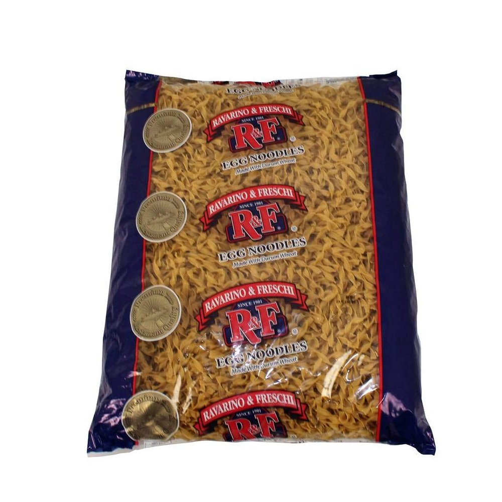 AIPC Ravarino and Freschi Medium Egg Noodle, 5 Pound -- 2 per case.