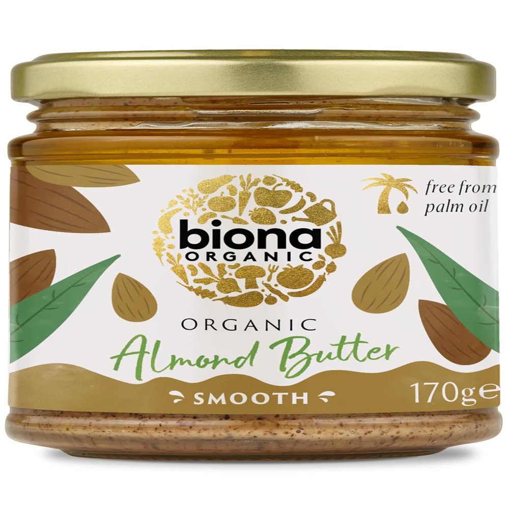Biona Organic Almond Butter Smooth 170g
