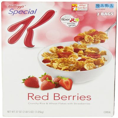 Special K Cereal, Red Berries 37 Oz