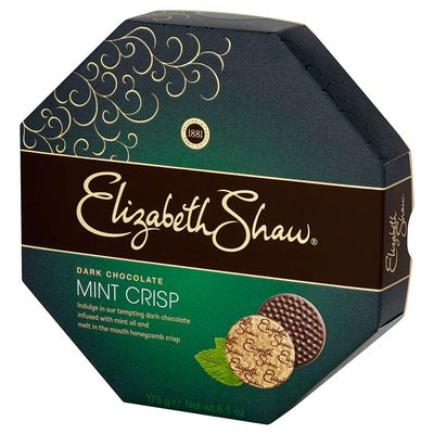 Elizabeth Shaw Mint Crisp Dark Chocolate (175g) - Pack of 2