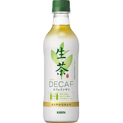 Japan Kirin Nama Cha Decaf 14.5 fl.oz. (430ml) (Pack of 12) - Decaffeinated Rich Green Tea - MADE IN JAPAN - Limited Stock