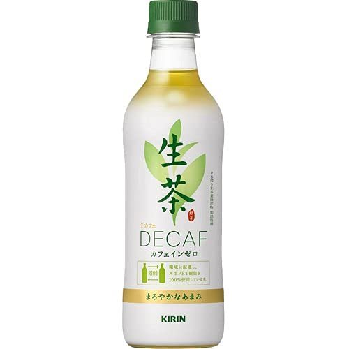Japan Kirin Nama Cha Decaf 14.5 fl.oz. (430ml) (Pack of 12) - Decaffeinated Rich Green Tea - MADE IN JAPAN - Limited Stock