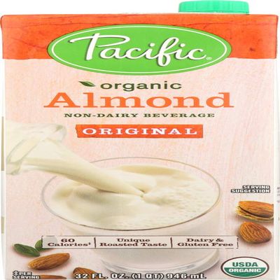PACIFIC FOODS BEV DRK ALMND ORGNL GF DF, 32 FO3