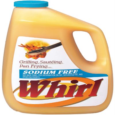 Sodium Free Whirl Butter-Flavored oil, 1 Gallon -- 3 per case