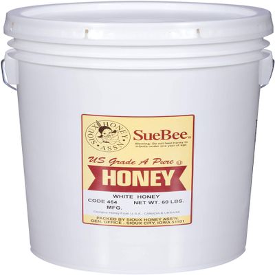 White Honey In Pail 60 Pound