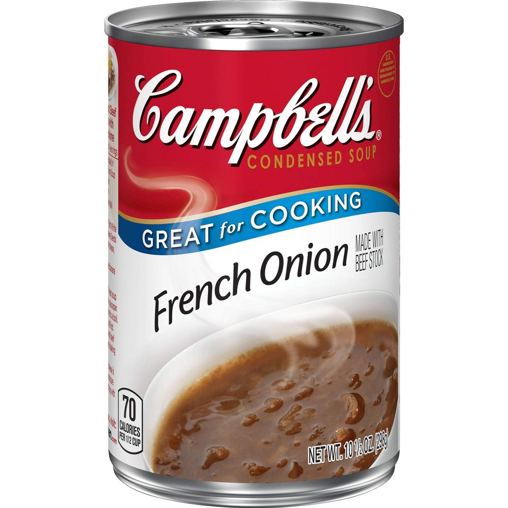 Campbells Condensed French Onion Soup - 10.5 oz. can, 12 per case
