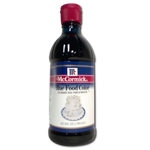 Blue Food Color, 0.5 Quart Each -- 6 Per Case.