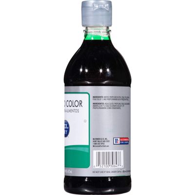 Green Food Color, 0.5 Quart Each -- 6 Per Case.