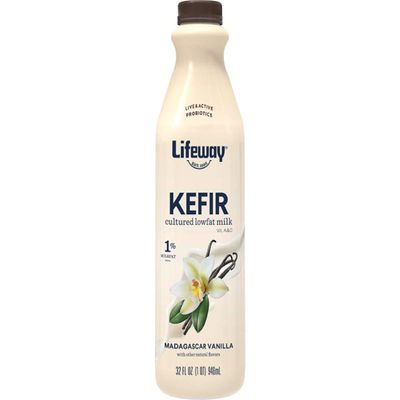 Lifeway Probiotic Low Fat Vanilla Kefir, 32 Ounce -- 6 per case.