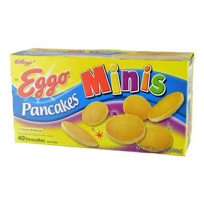 Kelloggs Eggo Mini Buttermilk Pancakes - 320 per case.