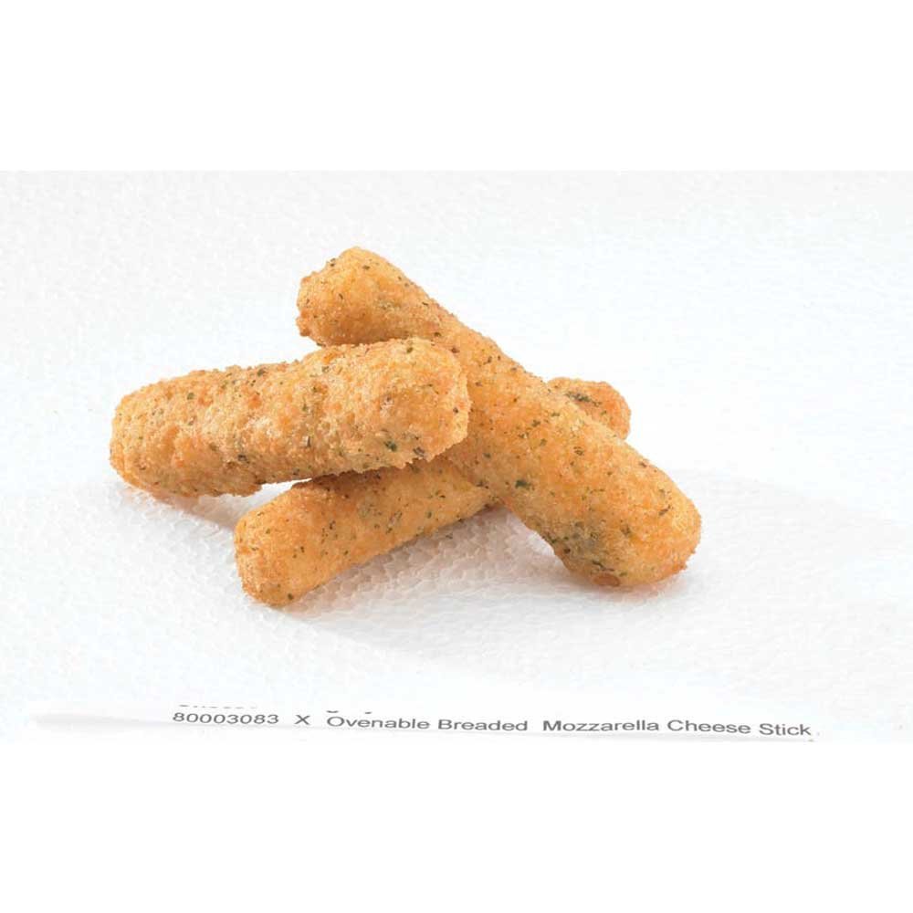 McCain Golden Crisp Breaded Ovenable Mozzarella Stick - Appetizer, 2 Pound -- 6 per case.