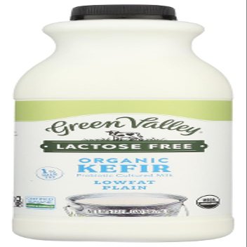 Green Valley Organic Trade Plain Lactose Free Kefir, 32 Ounce -- 6 per case.